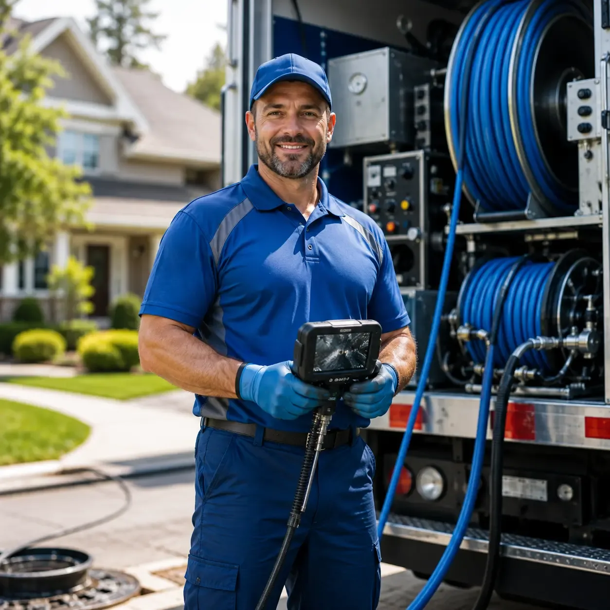Local outdoor drain cleaning specialists in Thrall, TX